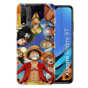 Coque Silicone One Piece Pirate Team pour Xiaomi Redmi 9T