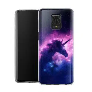 Coque Silicone Licorne Fantastique pour téléphone Xiaomi Redmi Note 9 Pro