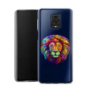 Coque Lion Color pour téléphone Redmi Note 9 Pro