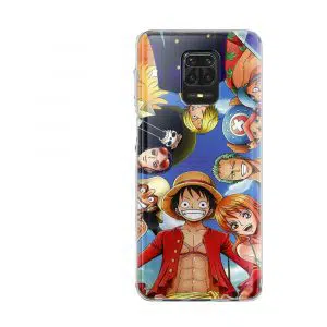 Coque Silicone One Piece Pirate Team pour Xiaomi Redmi Note 9T
