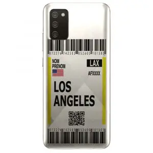 Coque Samsung A02S Billet d'avion Los Angeles