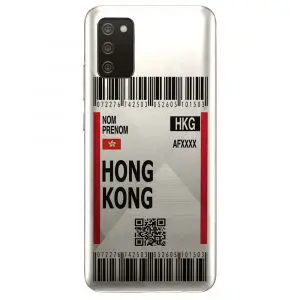 Coque Samsung A02S Billet d'avion Hong Kong