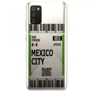Coque Samsung A02S Billet d'avion Mexco