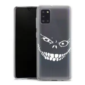 Coque en Silicone pour Samsung Galaxy A31 personnalisée crazy monster grin