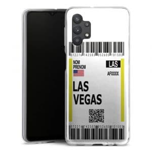 Coque Boarding Pass Las Vegas téléphone Samsung Galaxy A32 5G, A32 4G