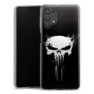 Coque portable Samsung Galaxy A32 5G personnalisée skull