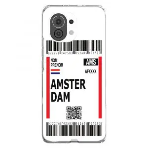 Coque de téléphone Xiaomi Mi 11 Carte d'accès à Bord Amsterdam