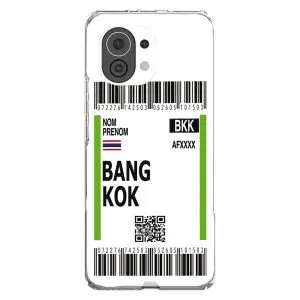 Coque de téléphone Xiaomi Mi 11 Carte d'accès à Bord Bangkok
