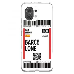 Coque de téléphone Xiaomi Mi 11 Carte d'accès à Bord Barcelone