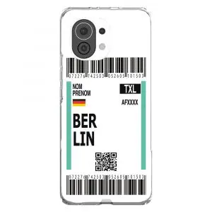 Coque de téléphone Xiaomi Mi 11 Carte d'accès à Bord Berlin