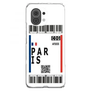 Coque de téléphone Xiaomi Mi 11 Carte d'accès à Bord Paris