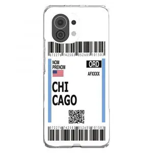 Coque de téléphone Xiaomi Mi 11 Carte d'accès à Bord Chicago