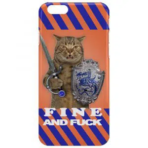 Coque Chat Fun and Fuck pour iPhone 6