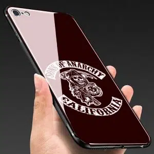 Coque SOA en Verre Trempé pour téléphone Apple iPhone 6