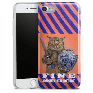 Coque Chat Fun and Fuck pour iPhone 8