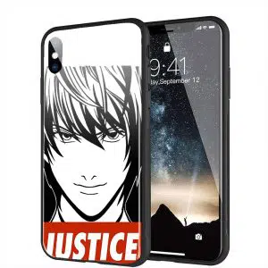 Coque Plexi iPhone XR Death Note Justice