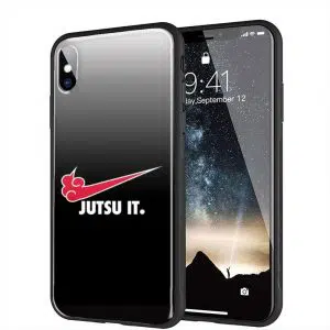 Coque Plexi iPhone XR Nike Naruto Jutsu it