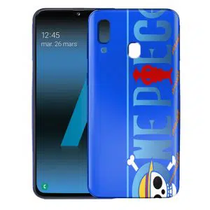 Coque Silicone Samsung Galaxy A40 One Piece Blue