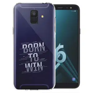 Coque Born to win pour Samsung Galaxy A6 2018 ( SM A600 )