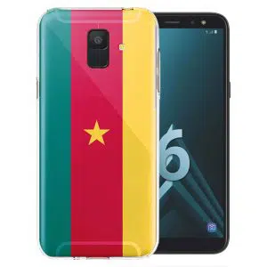Coque Drapeau Camerounais pour Samsung Galaxy A6 2018 ( SM A600 )