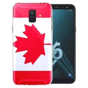Coque Drapeau Canadien pour Samsung Galaxy A6 2018 ( SM A600 )
