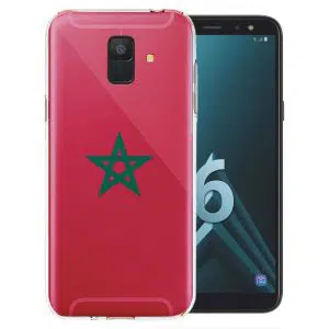 Coque Drapeau Marocain pour Samsung Galaxy A6 2018 ( SM A600 )