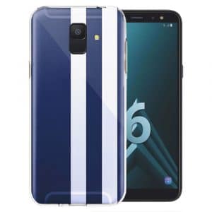 Coque Racing Bleu pour Samsung Galaxy A6 2018 ( SM A600