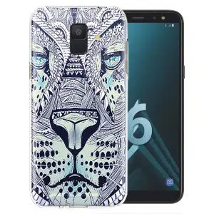 Coque Tigre Azteque pour Samsung A6 2018