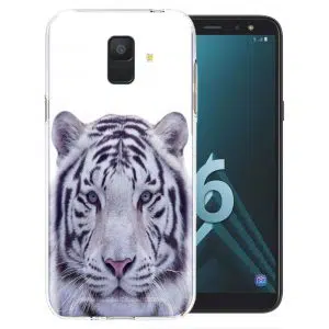 Coque Tigre Blanc pour Samsung A6 2018