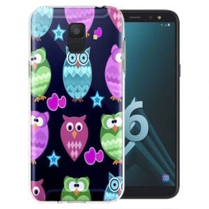 Coque Funky Owls pour Samsung Galaxy A6 2018 ( SM A600 )