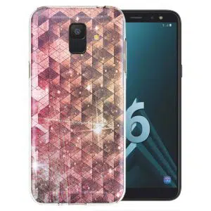 Coque Spheric Cubes pour Samsung Galaxy A6 2018 ( SM A600 )