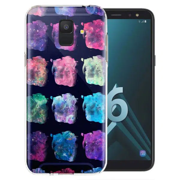 Coque Watercolor space pour Samsung Galaxy A6 2018 ( SM A600 )