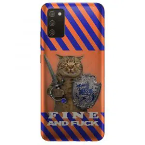 Coque Chat Fun and Fuck pour Samsung Galaxy A02S