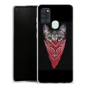 Coque personnalisée Bandito Cat pour Samsung Galaxy A21S