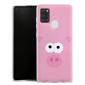 Coque personnalisée Pig le Cochon pour Samsung Galaxy A21S