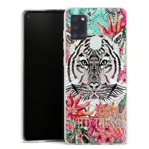 Coque personnalisée Wild Thing, le Tigre pour Samsung Galaxy A21S