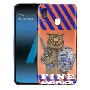 Coque Chat Fun and Fuck pour Samsung Galaxy A40