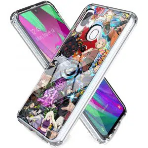 Coque téléphone Montage Naruto pour Samsung A40 en Plexiglass