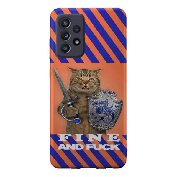 Coque Chat Fun and Fuck pour Samsung Galaxy A52 5G