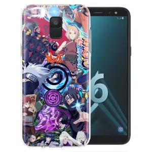 Coque téléphone Montage Naruto pour Samsung A6 2018