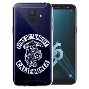 Coque SOA en Silicone pour téléphone Samsung Galaxy A6 2018