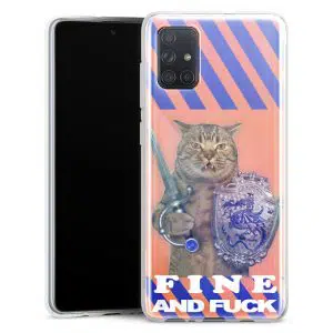 Coque Chat Fun and Fuck pour Samsung Galaxy A71