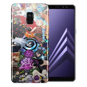 Coque téléphone Montage Naruto pour Samsung A8 2018