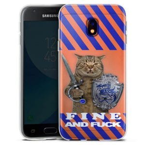Coque Chat Fun and Fuck pour Samsung Galaxy J3 2017