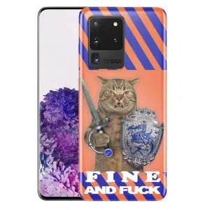 Coque Chat Fun and Fuck pour Samsung Galaxy S20 Ultra