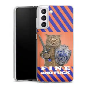 Coque Chat Fun and Fuck pour Samsung Galaxy S21