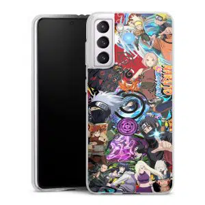 Coque téléphone Montage Naruto pour Samsung S21