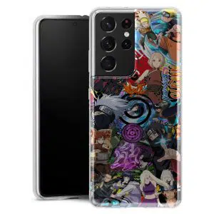 Coque téléphone Montage Naruto pour Samsung S21 Ultra