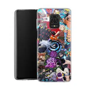 Coque téléphone Montage Naruto pour Redmi Note 9 Pro