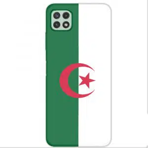 Coque portable A22 5G, A22 4G drapeau Algerien